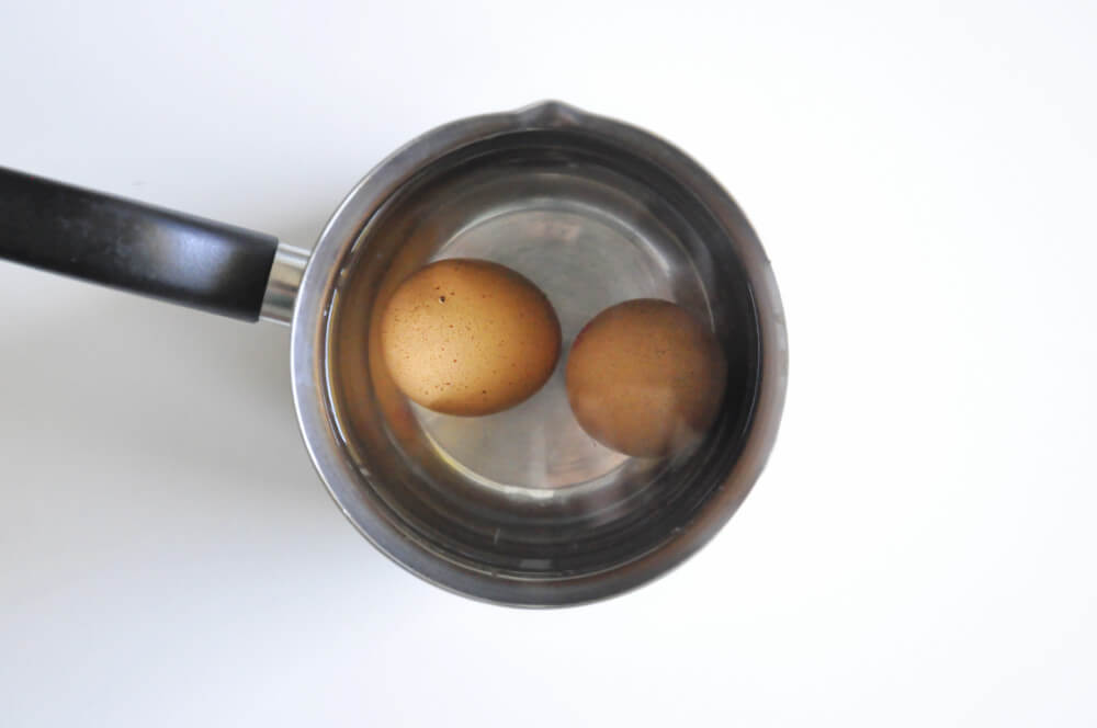 ogrzewanie jaj do biszkoptu