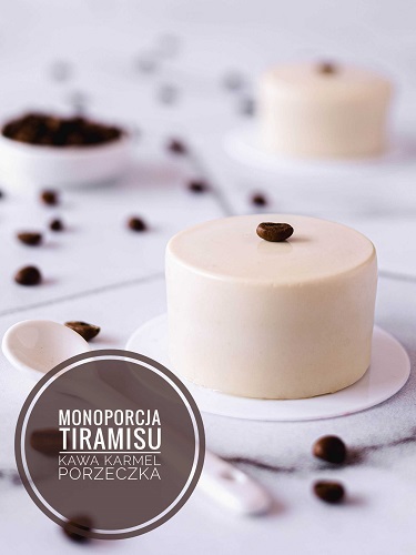 Obłędne monoporcje tiramisu - kawa/karmel/porzeczka