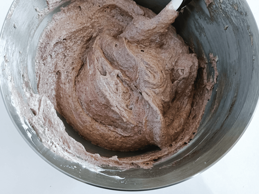 migdałowo-kakaowa beza dacquoise - przygotowanie