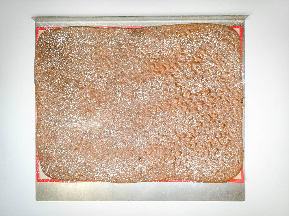 przygotowanie kakaowych biszkoptów