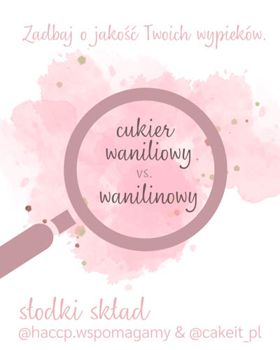 cukier waniliowy vs. wanilinowy