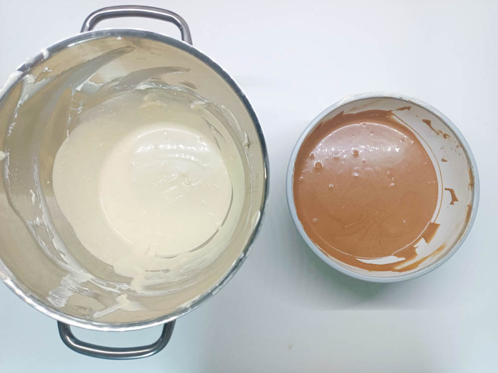 przygotowanie sernika kawowo-czekoladowego