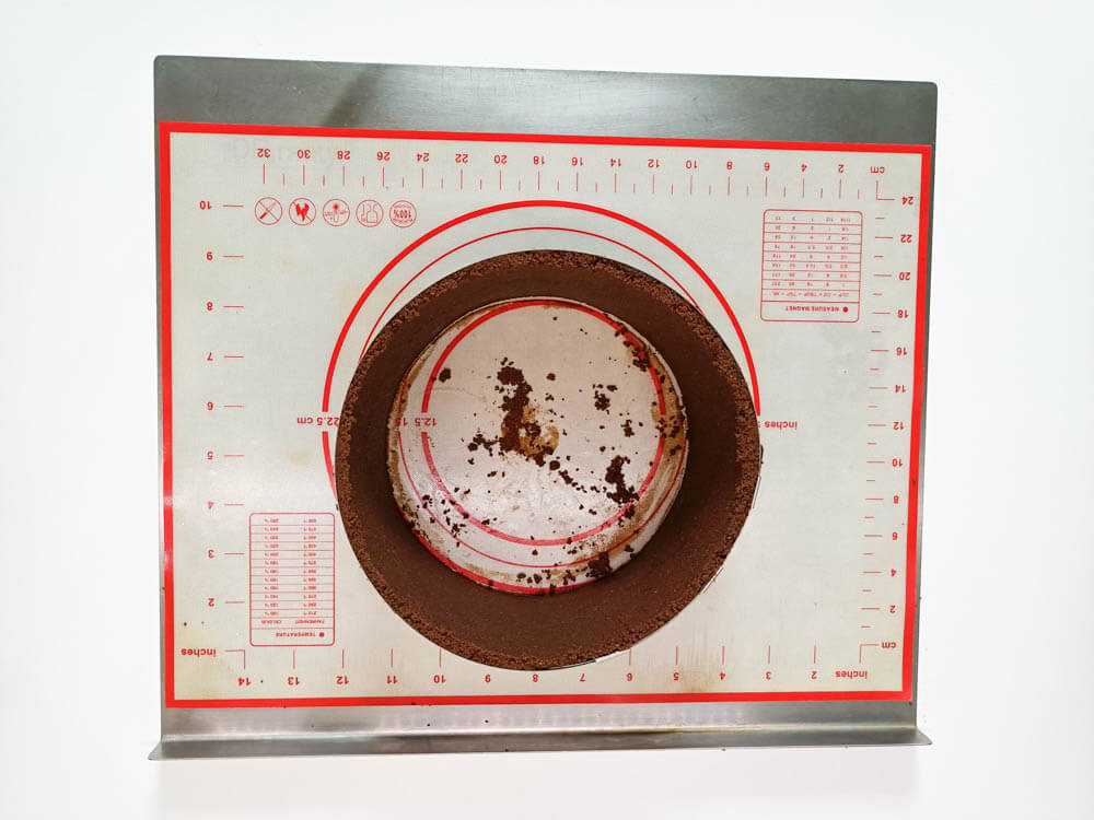 przygotowanie sernika kawowo-czekoladowego