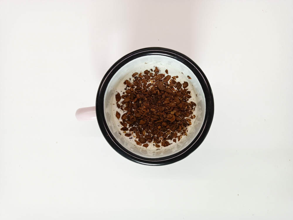 przygotowanie sernika kawowo-czekoladowego